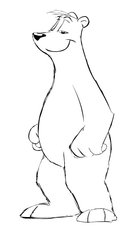 Cenobear stands